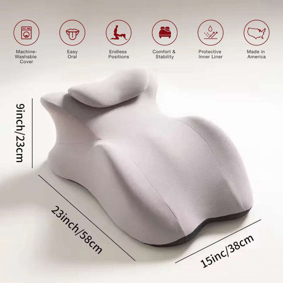 ✨ Premium Ergonomic Support Pillow – Comfort & Closeness Redefined ✨