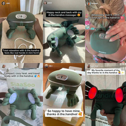 🎅Christmas Hot Sale 50% Off🎁3D Handiva– Real Hands Neck & Shoulder Massager + Heat 🔥