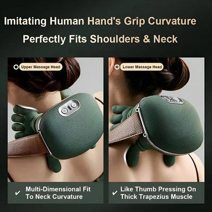 🎅Christmas Hot Sale 50% Off🎁3D Handiva– Real Hands Neck & Shoulder Massager + Heat 🔥