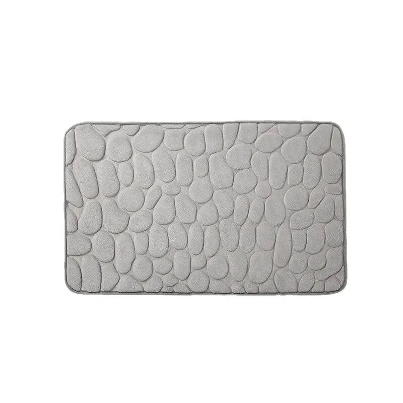 Premium Embossed Memory Foam Bath Mat – Thick, Non-Slip & Ultra-Soft