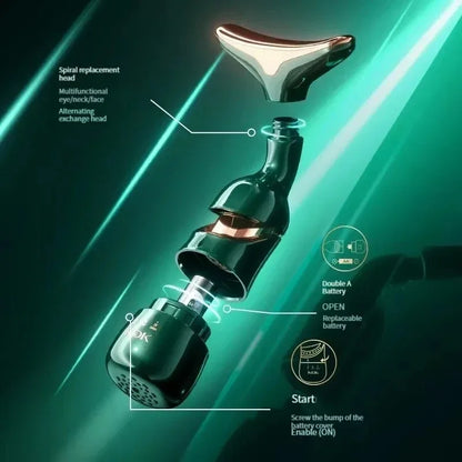 3 in 1 EMS Facial Lifting & Massage Device