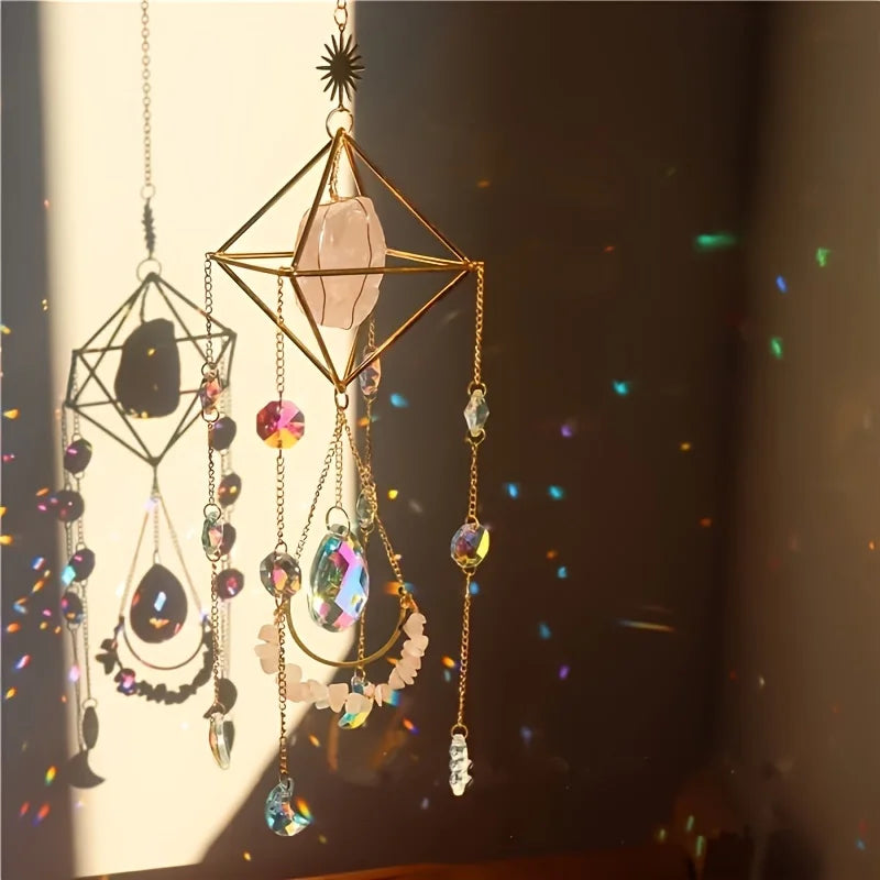 Hanging Crystal Prism Sun Catcher Home Decor