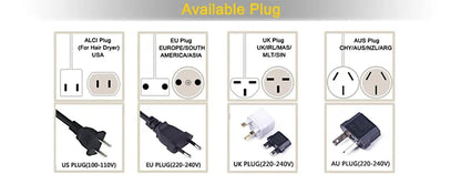 Wavytalk Blowout Boost Ionic Thermal Brush 1 1/2 Inch with LED Display, 300℉-420℉ for Different Hair Types, 120-240V Universal Voltage