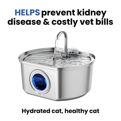 Protect your cat from dehydration and urinary emergencies with Pawira