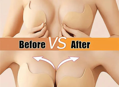 💋 SecretLift™ – Strapless Backless Bra ✨ Adhesive Push Up | 50% OFF