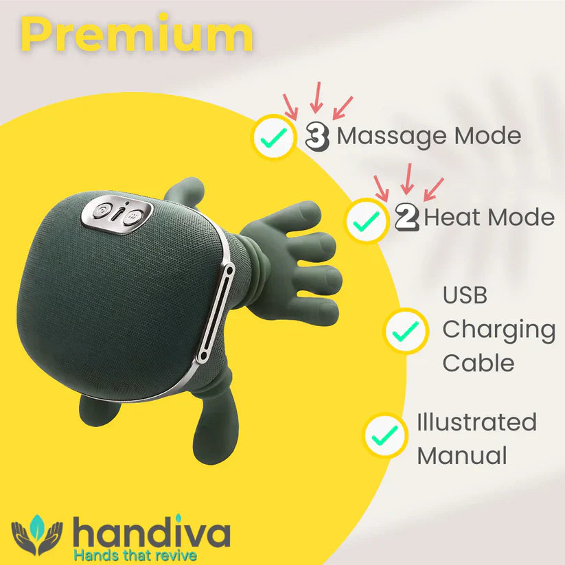 🎅Christmas Hot Sale 50% Off🎁3D Handiva– Real Hands Neck & Shoulder Massager + Heat 🔥
