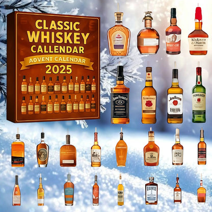 🔥 Last Day Deal 50% OFF 🔥 2025 Whiskey Advent Calendar