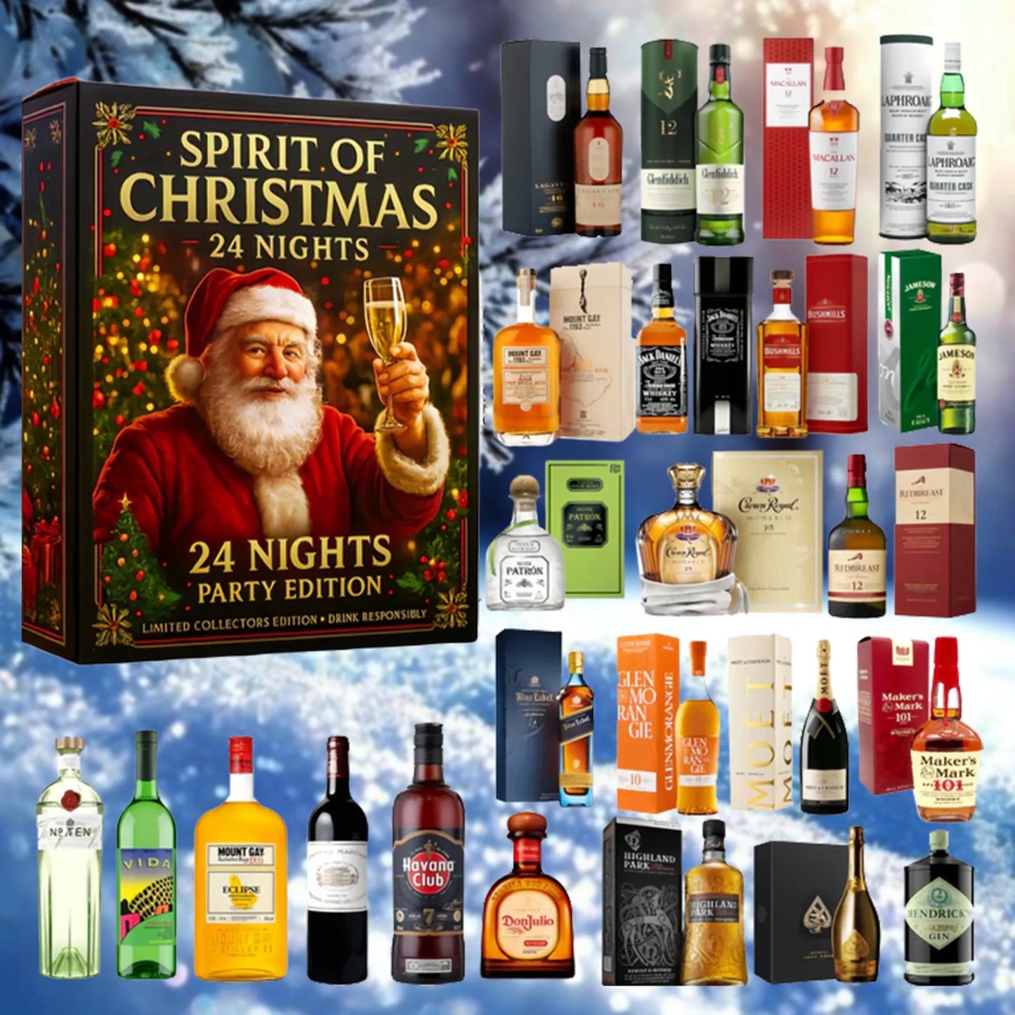 🔥 Last Day Deal 50% OFF 🔥 2025 Whiskey Advent Calendar